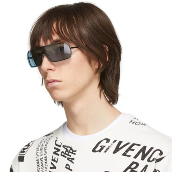NEW GIVENCHY GV7168/S 0MR8 KU BLUE UNISEX SUNGLASSES GIVENCHY main image 11